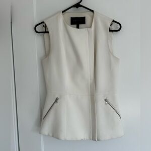 White BCBG top